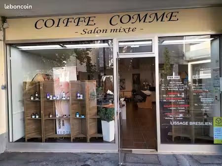 fond de commerce  salon de coiffure