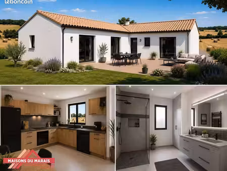 maison 95 m² avec terrain à chaix