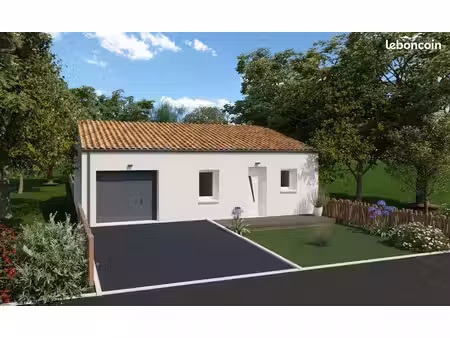 maison 2 chambres sur un terrain de 374 m² à apremont