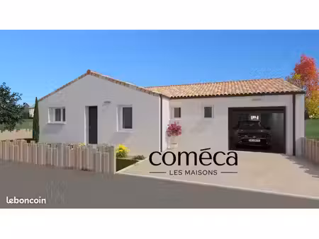 projet de construction d'une maison 79 m² avec terrain à saint-vincent-sur-jard (85)
