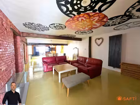 maison individuelle  178 m² avec 4 chambres  boué