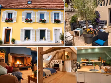 magnifique maison ancienne de 5 pièces au cœur d'un charmant village normand