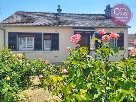 plain pied -sous sol total - jardin bucy le long