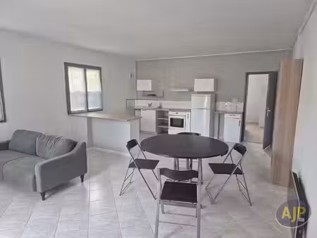 maison meublée 2 pièces avec jardin à louer ? couquèques (33340)