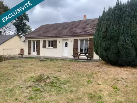 pavillon 96 m²  plain pied  4 chs  terrain 1020 m²  la ferrière aux etangs