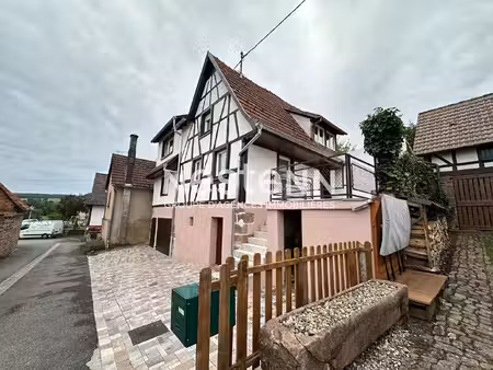 exclusivité : maison alsacienne rénovée avec charme et confort à lembach