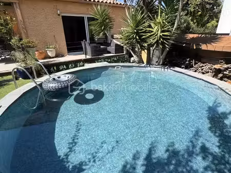 34500 beziers -haut de fontneuve - villa 110m2 - garage - panneaux solaires -terrasse - po