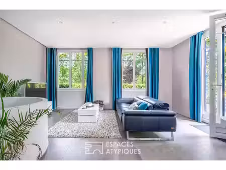 appartement en duplex avec jardin dans le quartier du parc à saint maur