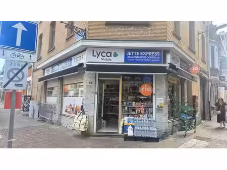 avenue de jette : rez commercial