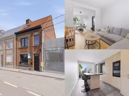 volledig gerenoveerde gezinswoning met 3 slaapkamers en p...