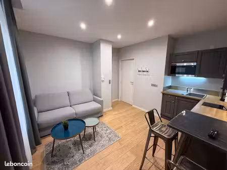 t2 meublé de 35 m² darcy / saint-bénigne