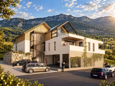 mouxy - vefa t4 en attique 116m2 avec 77m2 de terrasses - ré