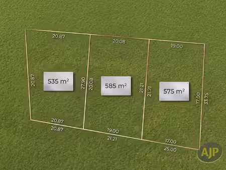 terrain avensan 585 m2