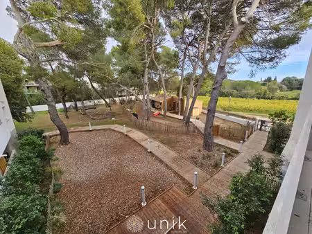 ovalie-pas du loup : t2 43m2 + terrasse 15m2 + parking sous-