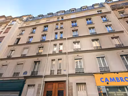 à louer - studio de 20 m2 - paris 15e