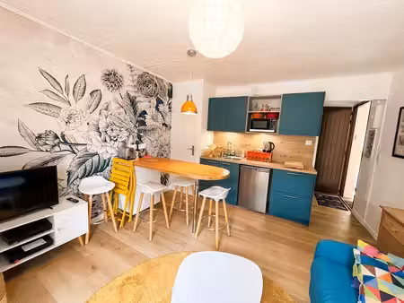 t2 meublé  29 m²   cave + parking centre ville