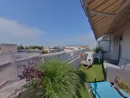 appartement t3 meuble - 82.44 - terrasse
