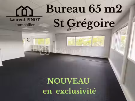 bureaux 65 m² – parc de brocéliande – saint-grégoire