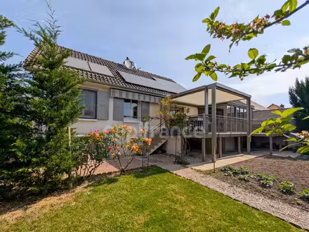 chalon-sur-saône (71) maison à vendre de 149 60 m² 6 pièces terrain de 568 m² panneaux pho