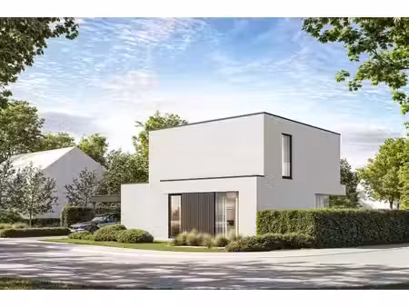 moderne nieuwbouwvilla met zuidwest gerichte tuin