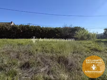 terrain constructible à vendre