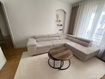 urgent : f5 avec jardin à louer refait à neuf