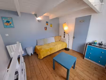 duplex + mezzanine avec balcon meublé saint jean de monts