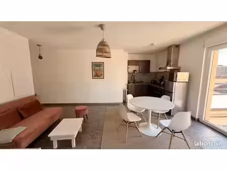 appartement 2 pièces t2 meublé 45 m2