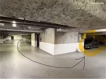 location place de parking sous terrain sécurisé - stade de france