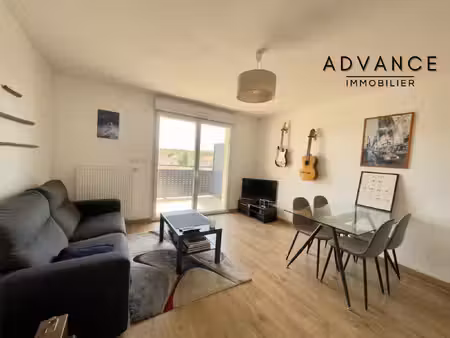 appartement t2 41m² balcon parking sous sol