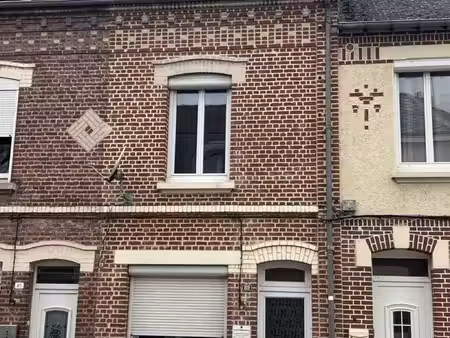 albert  (80300)  maison 90 m2  vendue louée  idéal investisseu