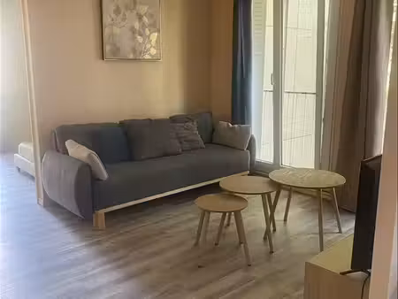 appartement - 1er étage - 57 47 m2 - 3 pièces - meublé