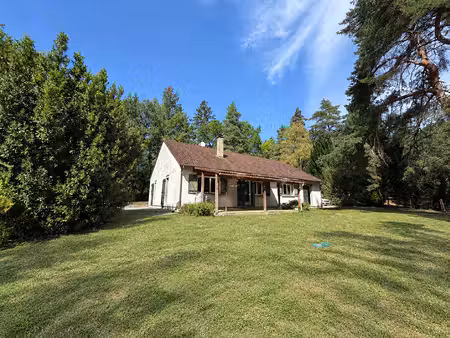 maison avec jardin arboré  garage et 4chbs