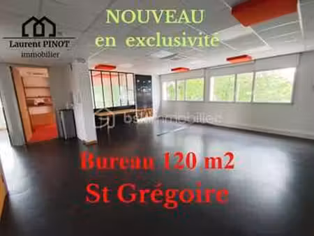 vente bureaux et commerces à saint-grégoire (35760) : à vendre / 120m² saint-grégoire