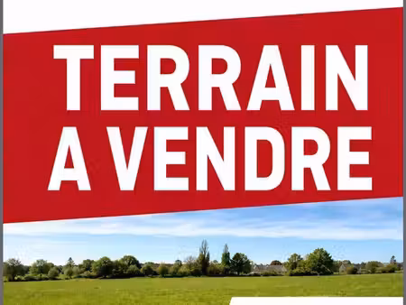 terrain constructible à vendre