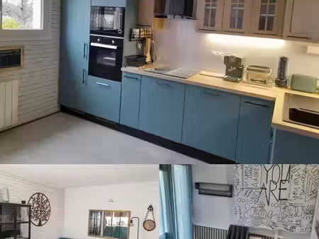 a vendre maison t3 (2 chambres) 65m2 rénovée en 2025 avec cave et jardin à proximité de la
