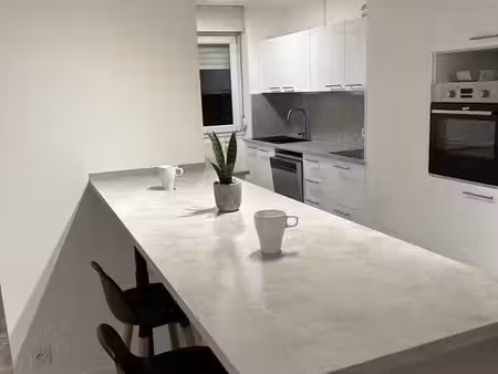 3p 65m2 meublé chauffage/eau chaude inclus - proche gare