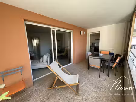 nimes notre dame appt type 3 avec terrasse et garage en excl