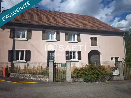 exclusivité oderen (68830) maison à fort potentiel