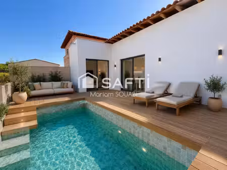 villa neuve 91m² parcelle 574m²  garage   piscine