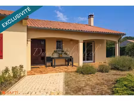 maison plain pied 135m2 - 6000m2 terrain - bois - 5 minutes a68