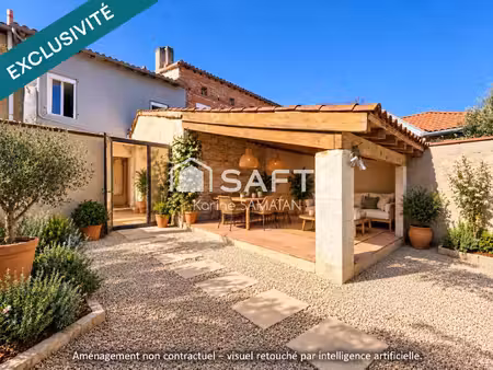 maison de ville t3 de 129 m2 au coeur de montastruc-la-conseillère
