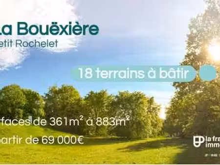 vente terrain à la bouëxière (35340) : à vendre / 361m² la bouëxière