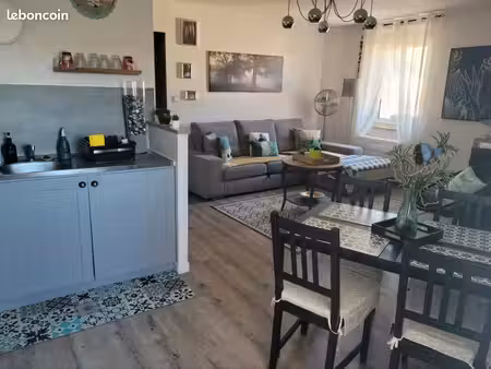 ? location meublée — t2 — cabrières-d'avignon