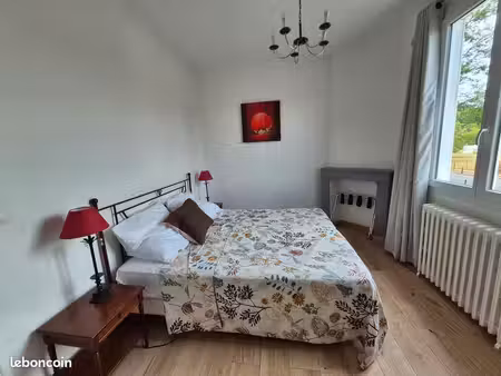 appartement t3 meublé 60 m² – 2 chambres – jardin