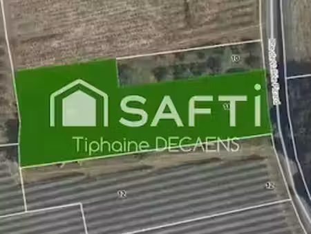 vente terrain 4600 m² à vallères (37190)  36 000 €