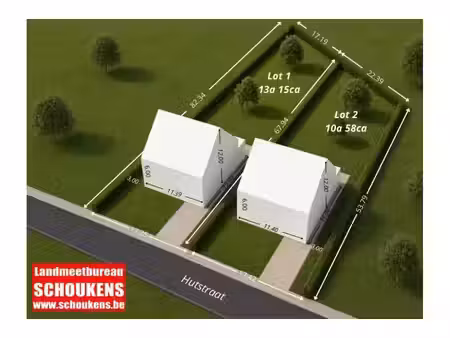 terrain à bâtir à vendre à hutstraat 1 kampenhout (rwc43415)