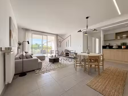 t3 récent avec terrasse de 17 m2 - nouvelle cité créative