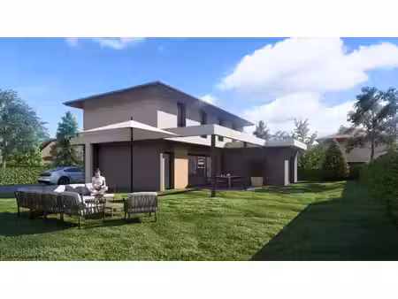 villa neuve t6 avec jardin privatif à grilly
