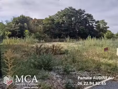 vente terrain 380 m² béguey (33410)